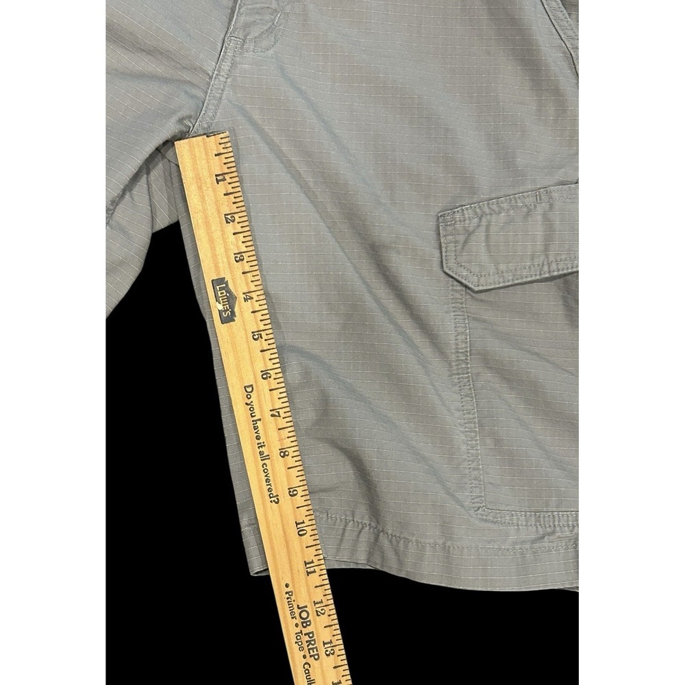 Carhartt Force Broxton Cargo Short Mens 34 Gray Relaxed Fit Ripstop Fabric - Picture 9 of 10